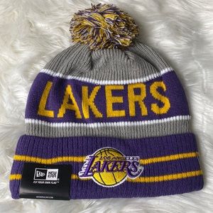 NWT Los Angeles Lakers Stocking Cap